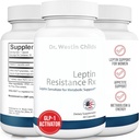 Dr. Westin Childs tóxico Leptin Resistance Rx – Natural Leptin Sensitizer Apoyo Suplemento para Mujeres para Tiroides, Salud Metabólica, Vitalidad, Energía, Focus with Glycosaminoglycans, Vitamina C - 60 ct