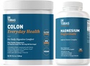 Dr. Tobias Colon Todos los días Salud & Magnesium Bisglycinate - Confort Digestivo y soporte para la salud muscular, vegano, no GMO