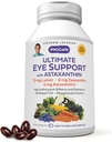 ANDREW LESSMAN Ultimate Eye Support with Astaxanthin 30 Softgels - 12mg Lutein, 6mg Zeaxanthin, 4mg Astaxanthin, Bilberry. Nutrientes clave para apoyar la salud ocular, promover la visión saludable. No hay aditivos