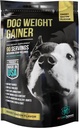 Gainer de peso para perros Aprox 90 Servings - Suplementos de ganancia de peso para perros - Constructor de músculo canino y perro - Hecho en los EE.UU.