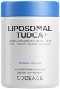 Codeage Liposomal TUDCA+ Supplement – TUDCA Bile Acid Formula - NAC N-Acetyl Cysteine, Liposomal Delivery - Liver & Gallbladder-Focused Formula – Non-GMO - 60 Capsules