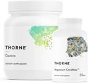 THORNE - Citrama de magnesio Performance Combo - Soporte esencial para energía, músculos y función cognitiva - 90 Servimientos