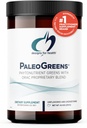 Diseños para PaleoGreens - Más del 90% Orgánica Super Verde Shake Powder con Vegetables, Berries, Enzymes + Antioxidantes - No GMO Mezcla de bebida, Desarrollado + Deslumbrado (30 Servimientos / 270g)