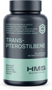 Potent Trans-Pterostilbene - 200mg, 120 cápsulas veganos - Suplemento antioxidante - Gluten, Soy & Dairy Gratis