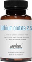 Lithium Orotate 2.5mg (1 botella), 60 cápsulas vegetarianas