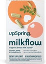 UpSpring Milkflow Breastfeeding Supplement Capsules with Moringa & Beat Thistle  Fenugreek-Free ← Lactation Supplement to Support Breast Milk Supply