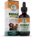Essiac for Pets TENIDO USDA Orgánica Silencios diarios para soporte inmunitario y longevidad Silencio premeditado gotero ANTE Alcohol Fórmula concentrada libre TEN 2oz (59ml)