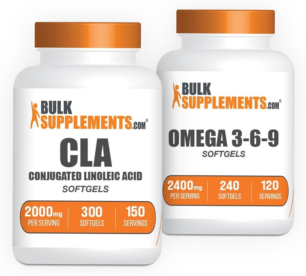 CLA 2000mg Softgels + Omega 3-6-9 Softgels