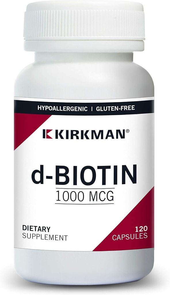d-Biotin 1000 mcg Capsules - Hypo - 120 conteo