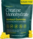 Monohidratos de crema libre de azúcar 5 mg por servidumbre, ingenios de crema para hombres " mujeres " , Suplemento de apoyo muscular, energía celular " función cognitiva, libre de gluten