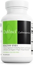DAVINCI Laboratorios Ojos saludables - Suplemento dietético para mantener la función visual saludable y apoyar la salud ocular* - con vitaminas, minerales, luteína, licopeno, zaxantina y más - 90 cápsulas vegetales