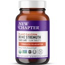 Nuevo capítulo Suplemento de calcio - Bone Strength Calcio orgánico con Magnesio, Vitamina D3+K2, 70+ Trace Minerals for Bone Health, Gluten Free, Easy to Swallow Slim Tablets - 180 Conde