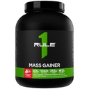 Regla 1 Gainer de Masa - Fórmula de alto nivel de peso con 1.220+ Calories, 250g+ Complejo Carb Blend, 40g All-Whey Protein Por Serving (8 Servings, Strawberries & Crème)
