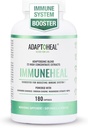 Immuneheal – Adaptogen, Immune System Booster Suplemento con Schisandra Chinensis, Ginseng y Mushroom Extract (180 cápsulas)
