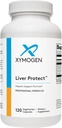 XYMOGEN Protector de hígado - Asistencia para la salud del hígado + Producción de glutatión - Extracto de esteto de leche, ácido alfa-lípoico ALA, N-Acetyl-L-Cysteine, Selenium L-Selenomethionine (120 cápsulas)