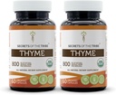 Secretos de la tribu tomo 2x60 cápsulas, hechos con cápsulas vegetales y USDA Organic Thymus Vulgaris Toni Effect (2x60 cápsulas)