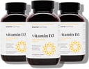 SMARTERNUTRITION Vitamina Vegana D3 5000 UI + Vitamina Natural K2 1100 mcg en Coco orgánico & Aceite de Oliva - D3 K2 Suplemento para Immune & Bone Support - 180 Softgels[90 Day Supply]