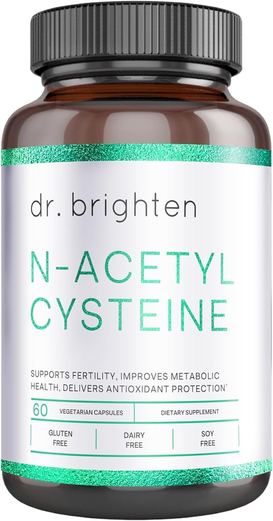 Dr. Brighten N-Acetyl-Cysteine (NAC) — 60 cápsulas