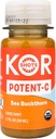 KOR Zapatos Sea Buckthorn y Baobab Shot - 1.7 Fl Oz - Potent C - Superfoods Zapato de vitamina C - USDA Certified Organic