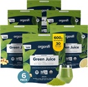 Organifi Green Juice - Organic Superfood Powder - 180-Day Supply - Organic Vegan Greens - Helps Decrease Cortisol - Provides Better Response to Stress - Supports Weight Control - Total Body Wellness