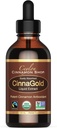 CinnaGoldTM Ceilán orgánico (100% certificado) Suplemento, Extracto líquido de alta potencia, 4 oz. – Super Antioxidante