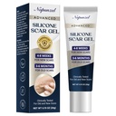 Correa de silicona: gel de silicona para cicatrices - Mejorar la apariencia de cicatriz para cicatrices viejas y nuevas - Silicona de grado médico - Escaldos avanzados - Cirugía - Lesiones - Estúpidos - Quemaduras - 20g