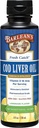 Suplemento líquido de aceite de hígado de bacalao de Barlean, aceite de pescado de Omega 3 con 900 mg EPA y DHA Plus Vitamina D, Suplementos para el apoyo conjunto, cerebro y corazón salud, Lemonade Flavor, 8 oz
