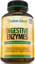 Enzimas digestivas de Bradeson Naturals - Enzimas & Probióticos, Suplemento dietético natural, 60 cápsulas