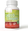 Complejo CoQ10 de fuerza extra, mejorado con EPA/DHA, Lecithin, Flaxseed y Vitamina E (180 Softgels)