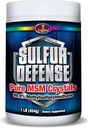 7 Luces Defensa de azufre Opti-MSM 99.9% Pure MSM Powder  sometida Dietary Supplement for Joints, Skin & Immune Support – Organic Methylsulfonylmethane Crystals, Vegan, Non-GMO, Gluten-Free – Made in USA (1 LB)