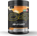 Cellucor C4 Ultimate Shred Pre Workout Powder, Metabolismo Suplemento con Cayenne Extract+300mg Caffeine+TeaCrine+Dynamine - Cremsicle de naranja, 20 Servimientos