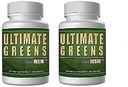 Últimos Verdes con MSM 360 cápsulas, 1925mg Vegan Friendly Whole Food Superfood Supplement Non GMO Gluten Free Alkalizing Nutrients 2 Months Supply