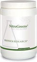 Biotics Research NitroGreens Powdered Formula, Organic Phytonutrient Blend, Fuente de Heirloom Seeds, Isoflavones, Polyphenols, Natural Carotenoids, Betalains, Glucosinolates, 8.6 Ounces