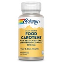 SOLARAY Food Carotene, Vitamina A 10000 UI ANTES Healthy Skin, Eyes, Antioxidant &amp; Immune Support (100 CT)