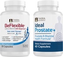 BeFlexible Ultra Joint Support Suplemento y Ideal Prostate Powerful Prostate Suplemento para Hombre Bundle