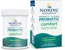 Nordic Naturals Nordic Flora Probiotic Comfort - 30 Capsules - 13 Probiotic Strains w/ 15 Billion Cultures - Supports Regularity & Digestive Comfort, Alleviates Bloating - Non-GMO, Vegan - 30 servicios