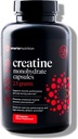 SMARTERNUTRITION Pilas de Monohidrato de Creatina con 2500mg (2.5g) Por Serving, Capsules Vegan - Pre & Post Workout Recovery Support, Promotes Muscle Mass & Endurance - 120 Conteo[60-Day Supply]