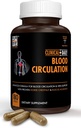 Suplementos clínicos de circulación diaria de sangre. Carniceros Escoba, Caballo Chestnut, Hawthorn, Cayenne, Arginina, Diosmin Varicose Veins Tratamiento para las piernas. Pobre Circulación y Apoyo Veinte. 180 cápsulas.