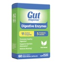 Enzimas digestivas, soporte digestivo, Alivios Bloating, 5 Strains probióticos, 11 Enzimas activos, 60 cápsulas
