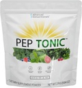 Bionutricionales avanzadas Pep Tonic Powdered Superfood Formula 50 Frutas, Verduras, Herbs y Superfoods - Vegan, Vegetariano - 9.84 OZ - 279 g