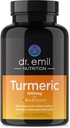 DR. EMIL NUTRITION Curcumina Turmérica con Suplemento de Pepper Negro - Cápsulas Turméricas con BioPerina para la absorción fácil - 1000 mg Suplemento Turmérico, 60 Cápsulas