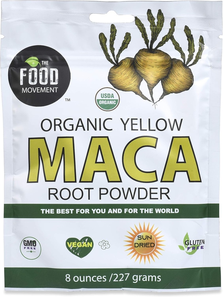 Movimiento de Alimentos Ecológico Maca Root 8 oz