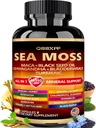 Sea Moss, Maca, Black Seed Oil,Ashwagandha, 180 Conde