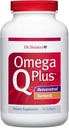 Dr. Sinatra Omega Q Plus Resveratrol y Turmeric - Omega-3 Suplemento con CoQ10 Apoyo para el flujo sanguíneo saludable y la respuesta inflamatoria saludable