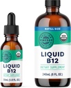 Vimergy Liquid B12 (30 mL) y Liquid B12 Refill (240 mL) - Bundle