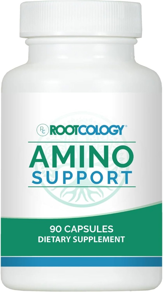 Rootcology by Dr. Izabella Wentz ANTE Amino Support ← Amino Acid Complex Capsules with L-Glutamine, Glycine & MSM TEN 90 Capsules