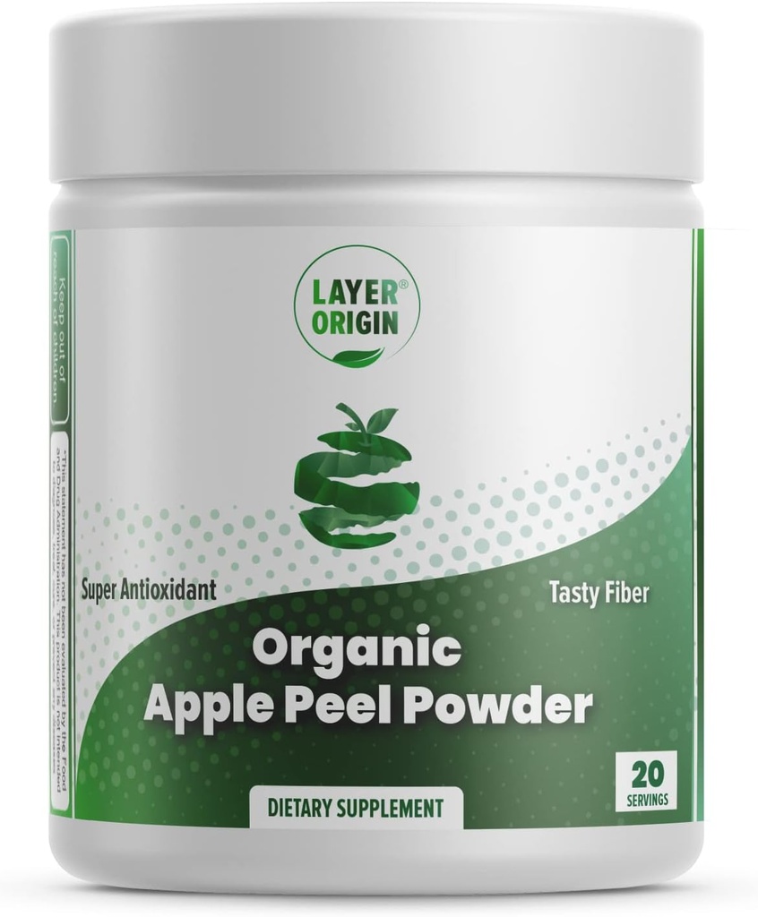 Origen de la capa Orgánica Apple Peel Powder Boost Akkermansia y Bifidobacteria