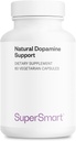 Supersmart - Dopamina natural Soporte 800 mg Por día - Neuravena® Extracto de Avena Sativa Estándarizado a 0,3% Isovitexin - Suplemento cerebral Silencioso sin gluten - 60 cápsulas vegetarianas
