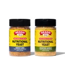 Bragg Nutritional Yeast Seasoning Variety Pack - (2 Pack) 3 oz - Sustituto de queso parmesano sin lácteos - Perfecto para ensaladas, pastas, palomitas y más