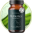 Probióticos de entrega seleccionados + Prebiótico para Mujeres - Probióticos para Digestivo, Salud Gut y Balance Corporal- 40 Billones CFUs - 4 Highly Researched Good Bacteria Strains - 60 cápsulas Vegan